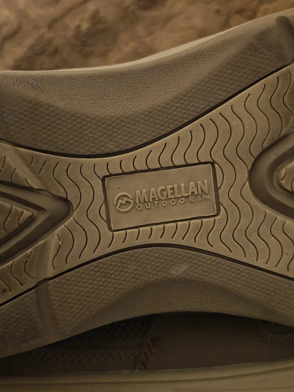 Magellan Men's Brown Leather Boat Shoes
